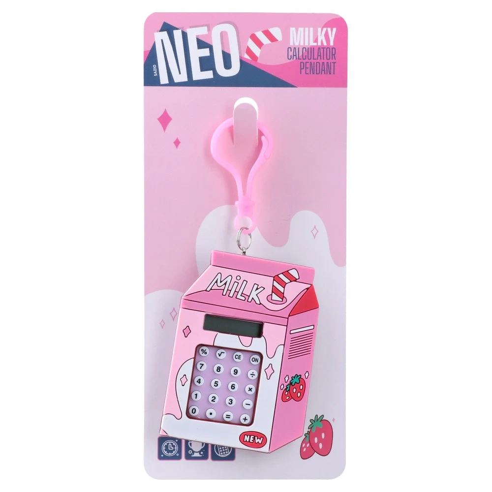 115007_001.webp Milky, kalkulator, privjezak, pink - Image 1