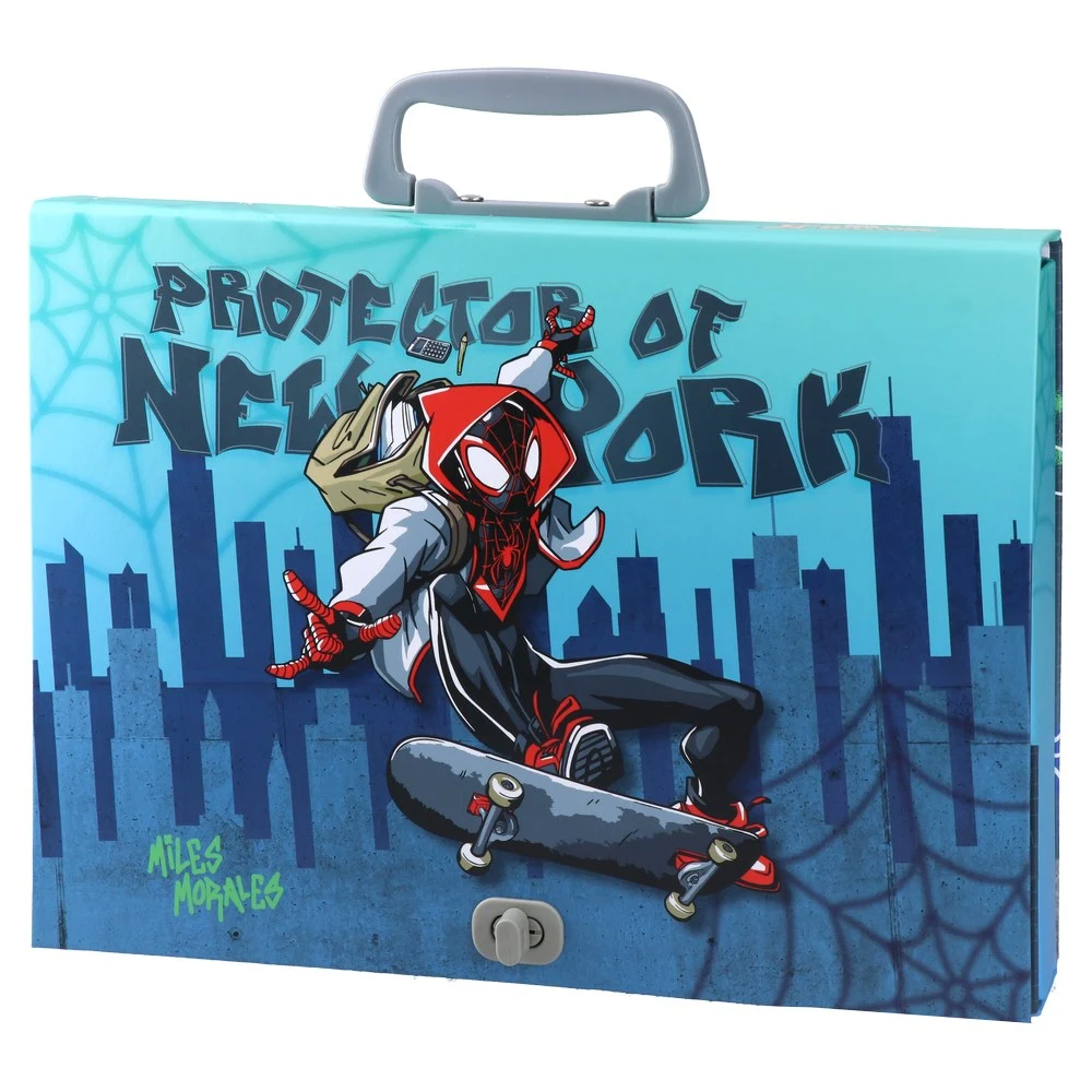 326260_001.webp Academy, koferče sa ručkom, Spider-Man, A4 - Image 1