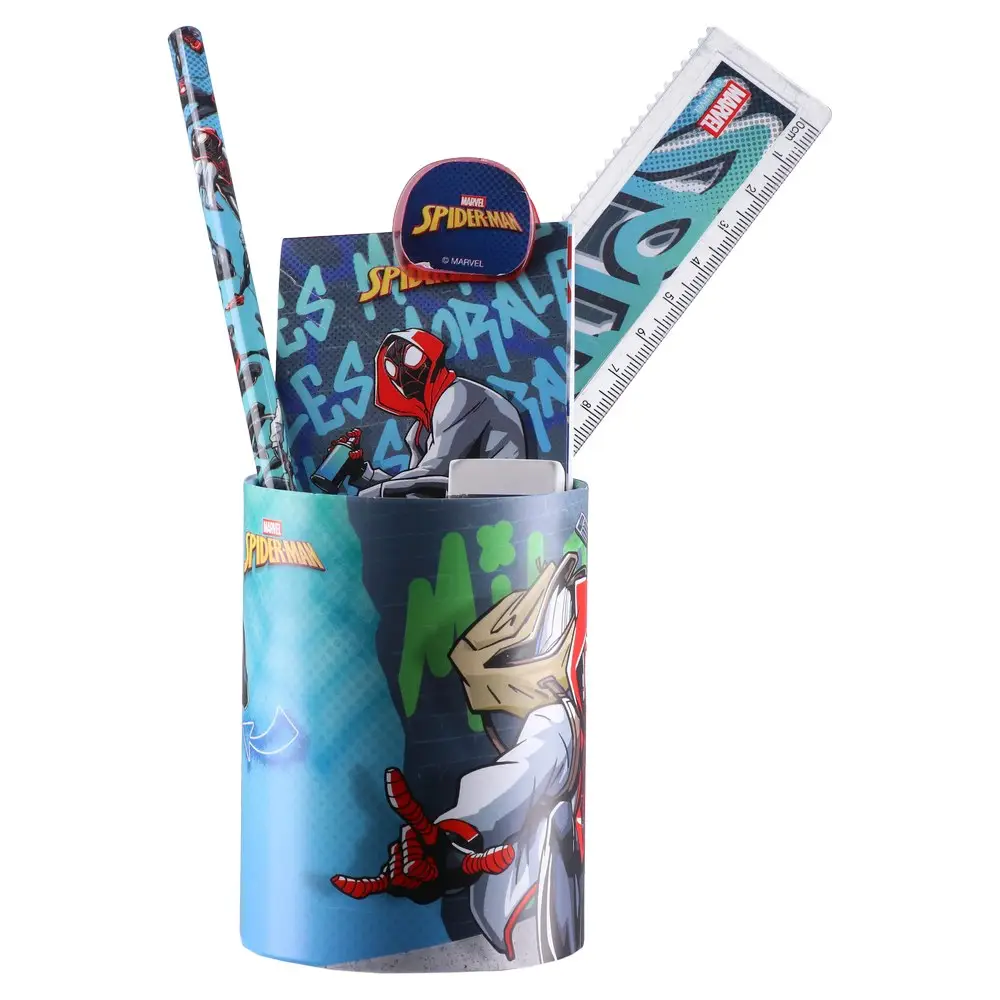 326124_001 Seto cup 10, školski set u čaši, Spiderman - Image 1