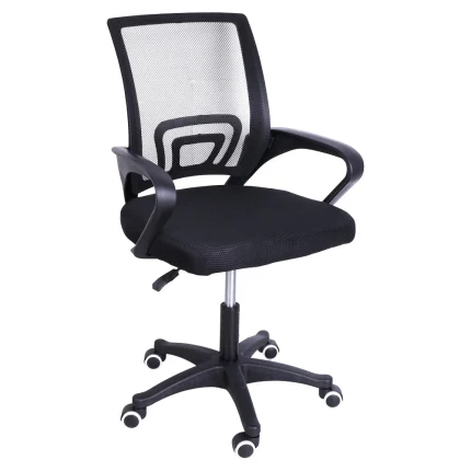Chaise, radna stolica, crna, 61x51x(81-94)cm