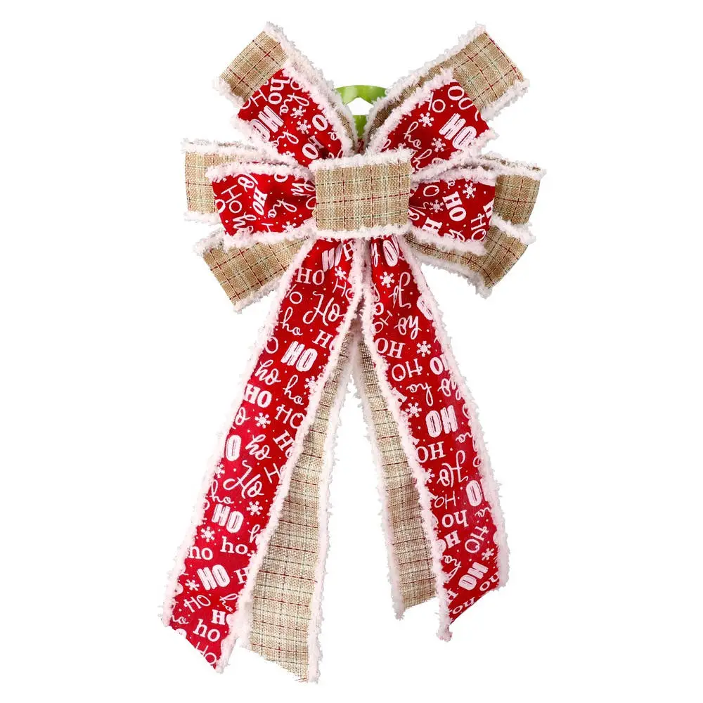 715552_001 Deco bow 20, novogodišnja dekoracija, mašna, hoho, 28 x 48cm - Image 1