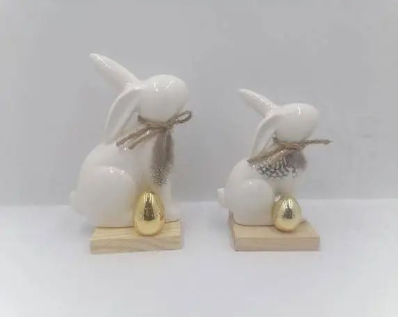 735002_001 Smarty, keramička figura, zec, 13cm - Image 1