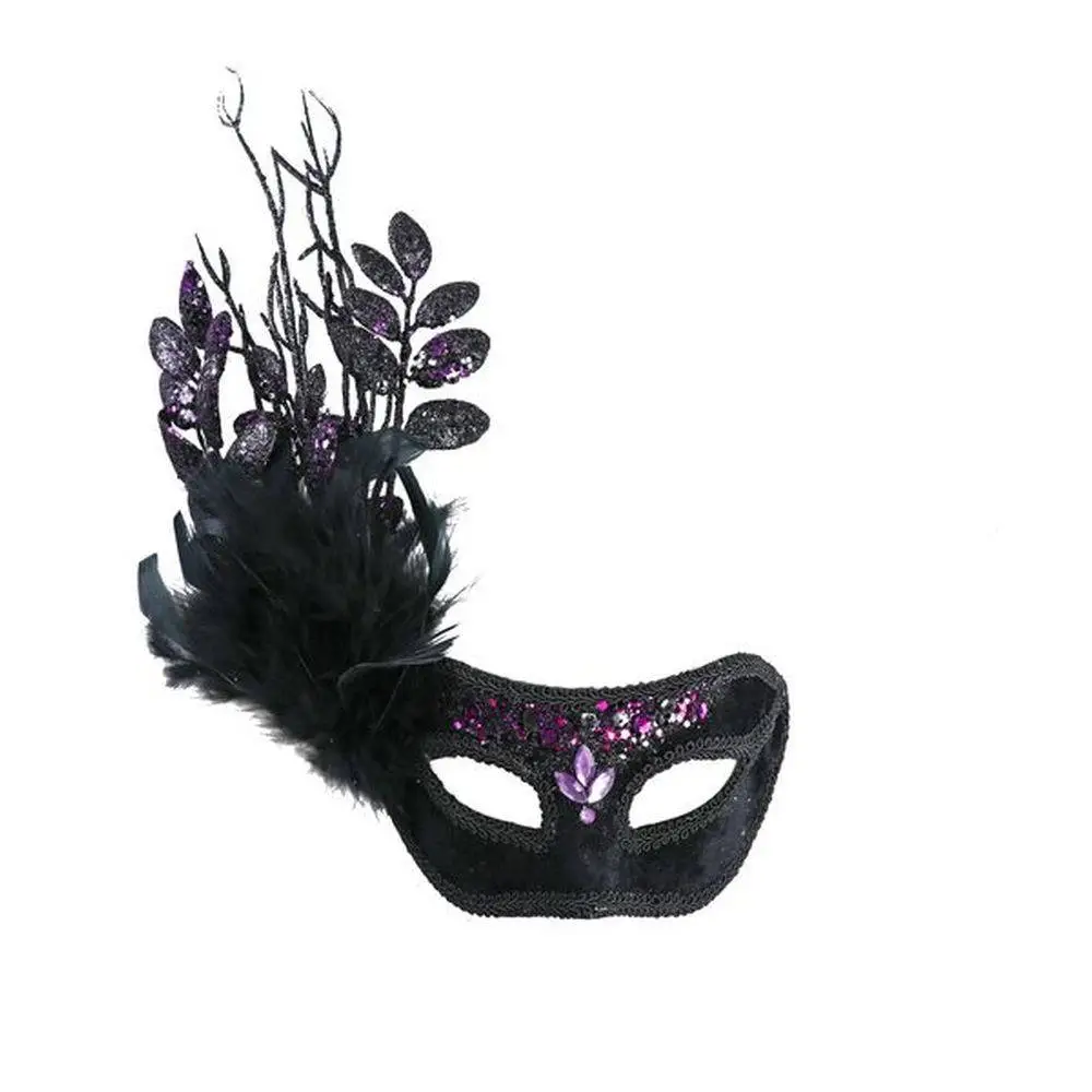 751721_001 Venice, dekoracija, maska, crna - Image 1