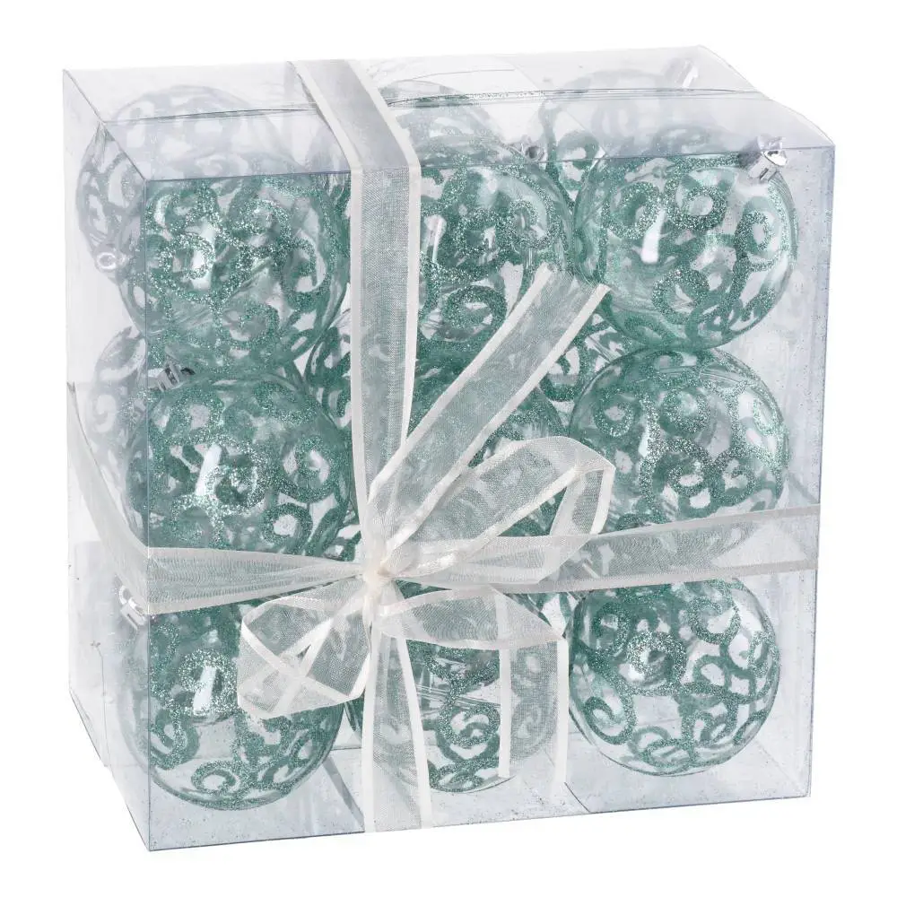 780277_001 Icy set, novogodišnje kugle, set, zlatna, 6cm, 18K - Image 1