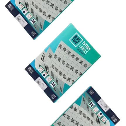 Ivory 100, etiketa, A4 - odaberite dimenziju